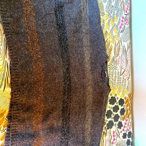 Shawl like sweater